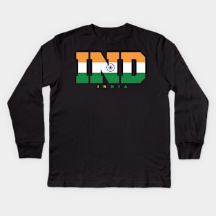 India Kids Long Sleeve T-Shirt